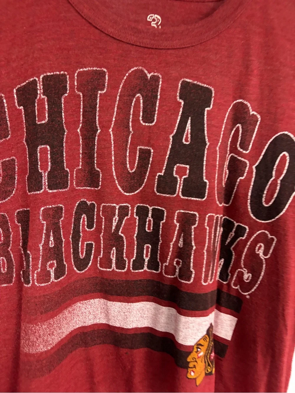 Vintage Chicago Blackhawks NHL hockey g3 carl banks brand Shirt size large